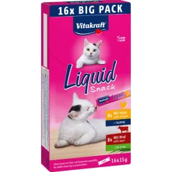 Vitakraft Liquid Snack Multipack Huhn & Rind 16x15g