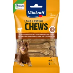 Vitakraft Long Lasting Chews Kauknochen 8cm 6 Stk.