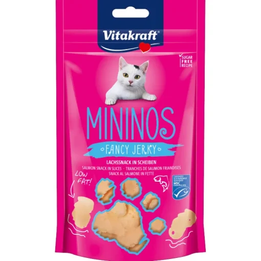 Vitakraft Mininos Lachssnack in Scheiben 40g