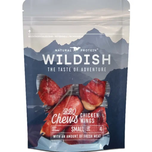 Wildish Dog BBQ Chews Chicken Wings S 4Stk.
