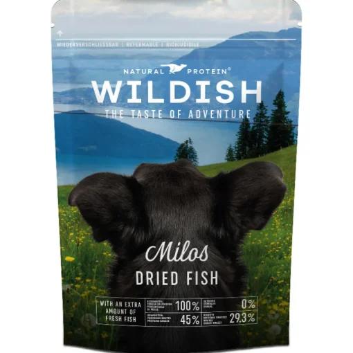 Wildish Dog Milos Dried Fish Hundesnack getrocknet 60g