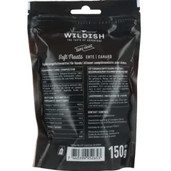 Wildish Dog Semi-Moist Treats Ente 150g