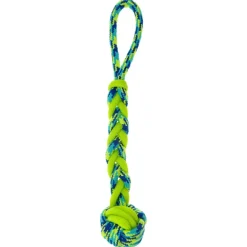 Zeus Hundespielzeug K9 Fitness Rope & TPR Ball Tug 40cm