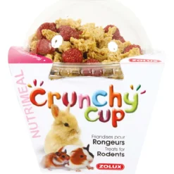 Zolux Nagersnack Crunchy Cup Nuggets rote Beete 130g